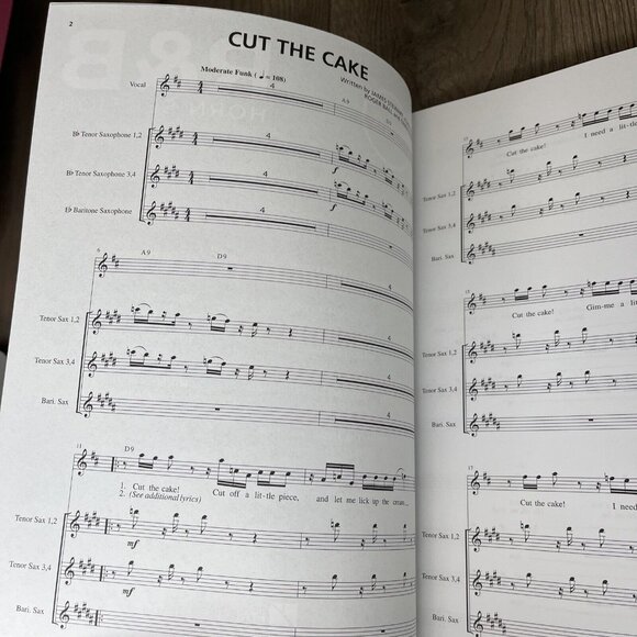 R&B Horn Section Transcribed Horns Sheet Music Book Hal Leonard - Picture 6 of 6